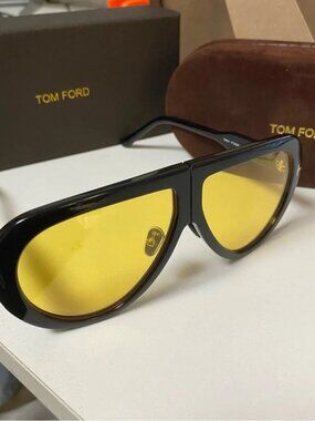 Tom Ford Black and Yellow Sunglasses
